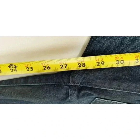 Lucky Brand 28X28 Women's Charlie Pencil Capri Size 6/28 Indigo Blue Denim Jeans - Picture 4 of 13